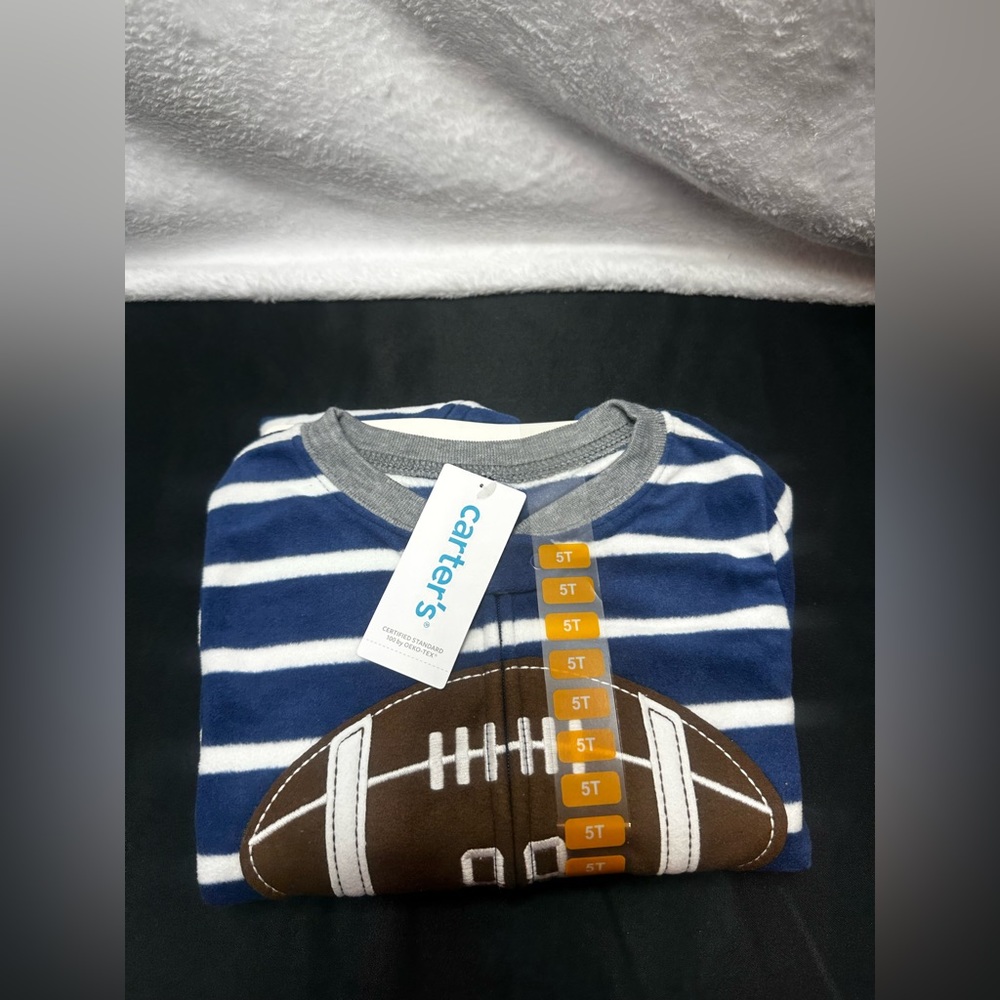#1217 Carters Onesie Boy Size 5T NWT